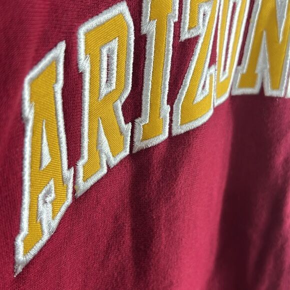 🏈🏀 NWT Vintage ARIZONA STATE SUN DEVILS Embroidered Crewneck Sweatshirt Mens L - Picture 4 of 7